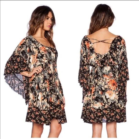 free people heart of gold dress Free People Women's Bali Hazel Hearts Minidress - Blue